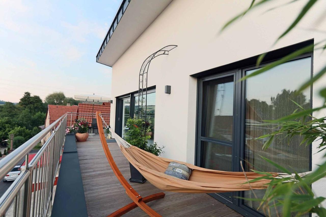 Penthouse Tauberblick Lägenhet Tauberbischofsheim Exteriör bild